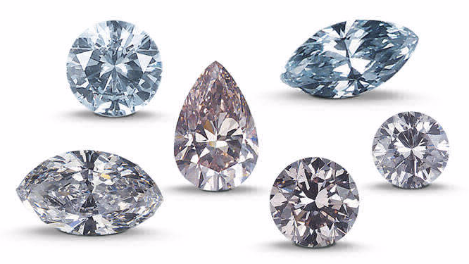 Custom jewelry design in gold with diamond gemstones