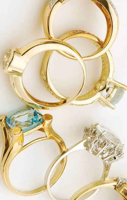 Yellow Gold, White Gold, Rose Gold custom diamond ring