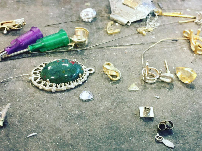 Expert repair of custom jewelry