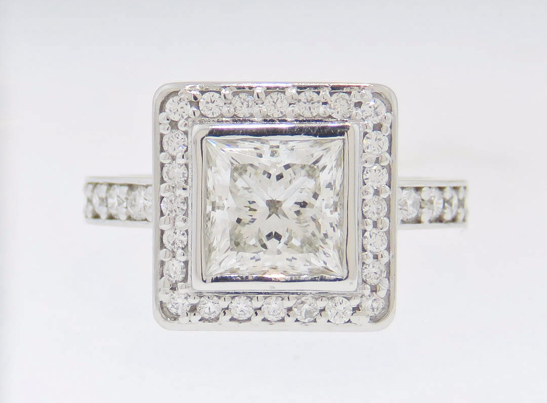 Custom Design Jewelry Gold Diamond Ring